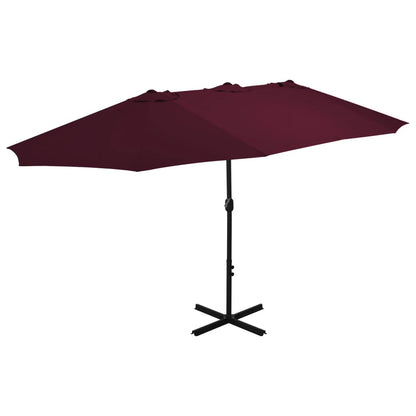 Ombrellone da Esterni con Palo in Alluminio 460x270 cm BordÃ²