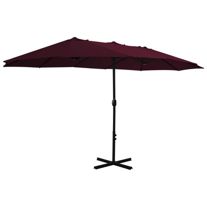 Ombrellone da Esterni con Palo in Alluminio 460x270 cm BordÃ²