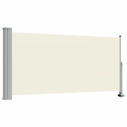 Tenda da Sole Laterale Retrattile 120 x 300 cm Crema