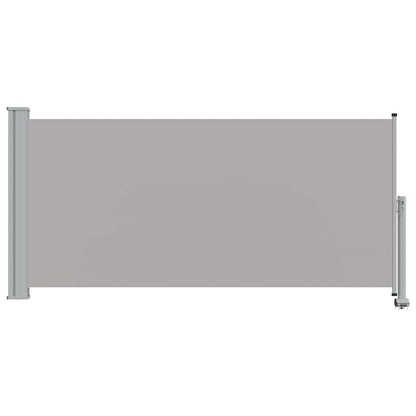 Tenda da Sole Laterale Retrattile 120 x 300 cm Grigia