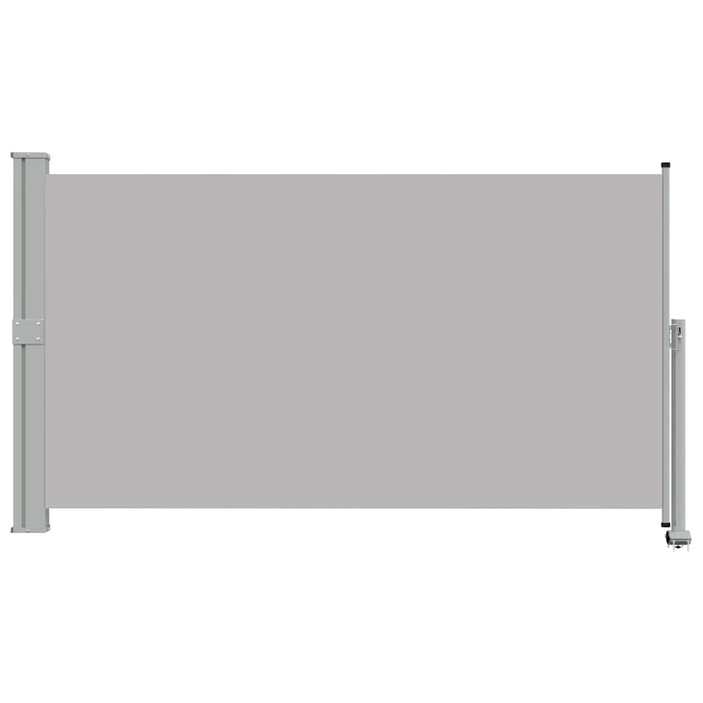 Tenda da Sole Laterale Retrattile 140 x 300 cm Grigia