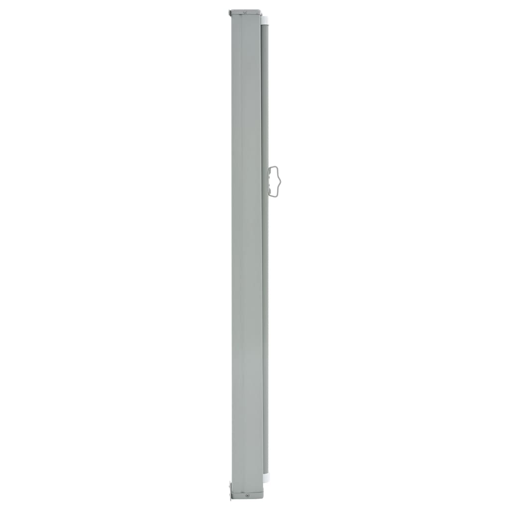 Tenda da Sole Laterale Retrattile 160 x 300 cm Grigia