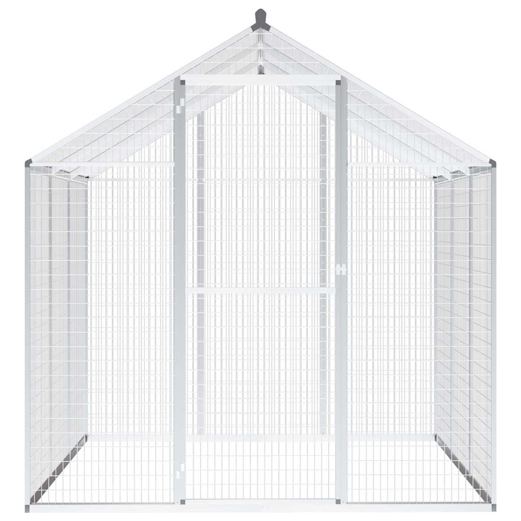 Voliera da Giardino in Alluminio 183x178x194 cm