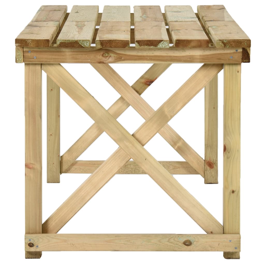 Tavolo da Giardino 160x79x75 cm in Legno