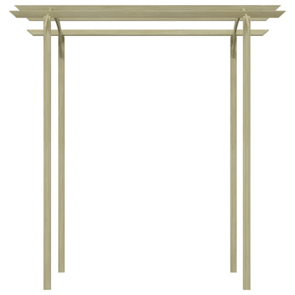 Pergola da Giardino Legno di Pino Impregnato 180x197x210 cm
