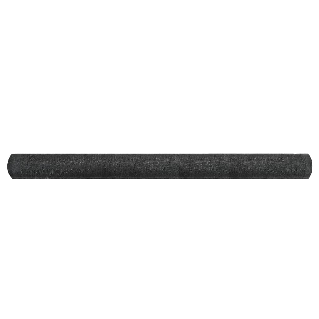 Rete per Privacy in HDPE 1,5x25 m Nera