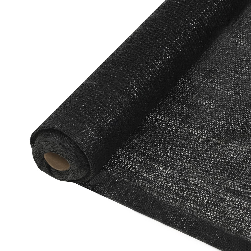 Rete per Privacy in HDPE 2x25 m Nera