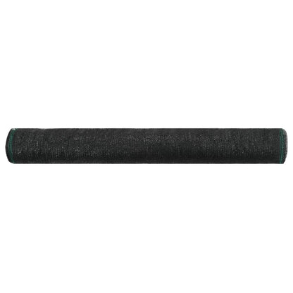 Schermo di Recinzione da Tennis in HDPE 1,4x50 m Nera