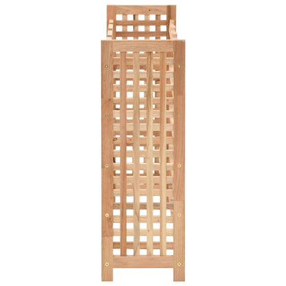 Portavini da 25 Bottiglie in Massello di Noce 63x25x73 cm