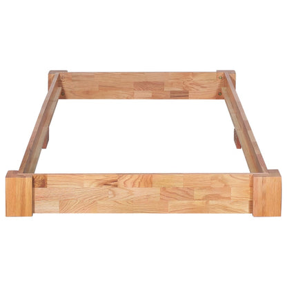 Giroletto senza Materasso in Legno Massello di Rovere 90x200cm
