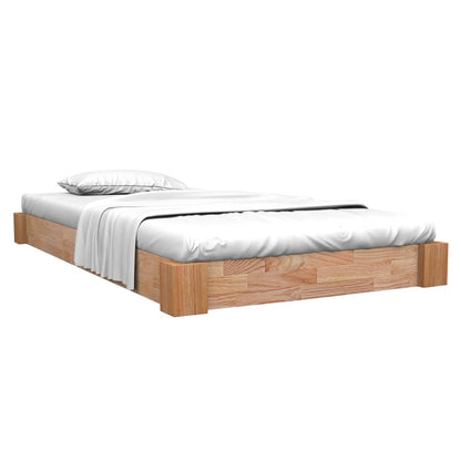 Giroletto senza Materasso in Legno Massello di Rovere 120x200cm
