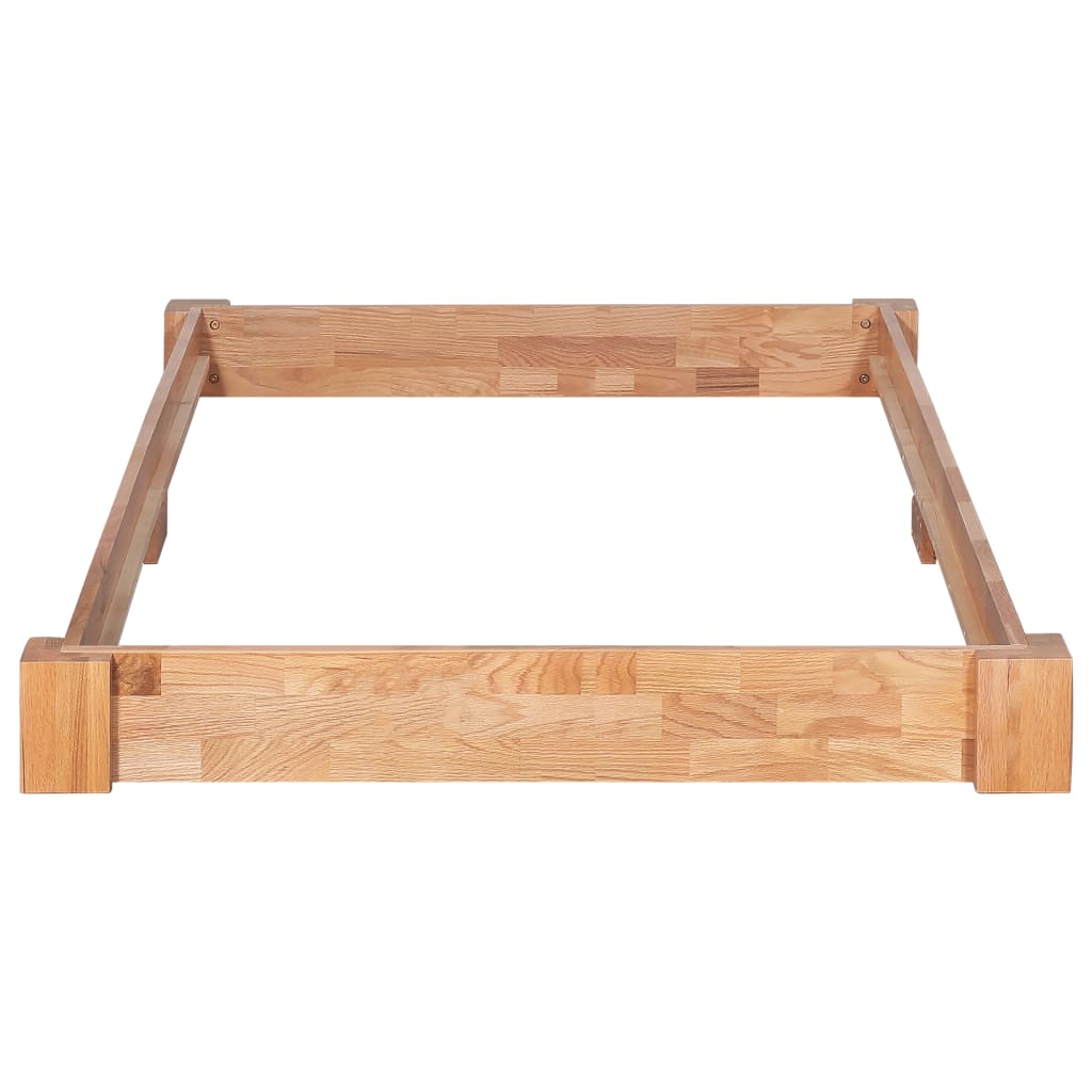 Giroletto senza Materasso in Legno Massello di Rovere 120x200cm