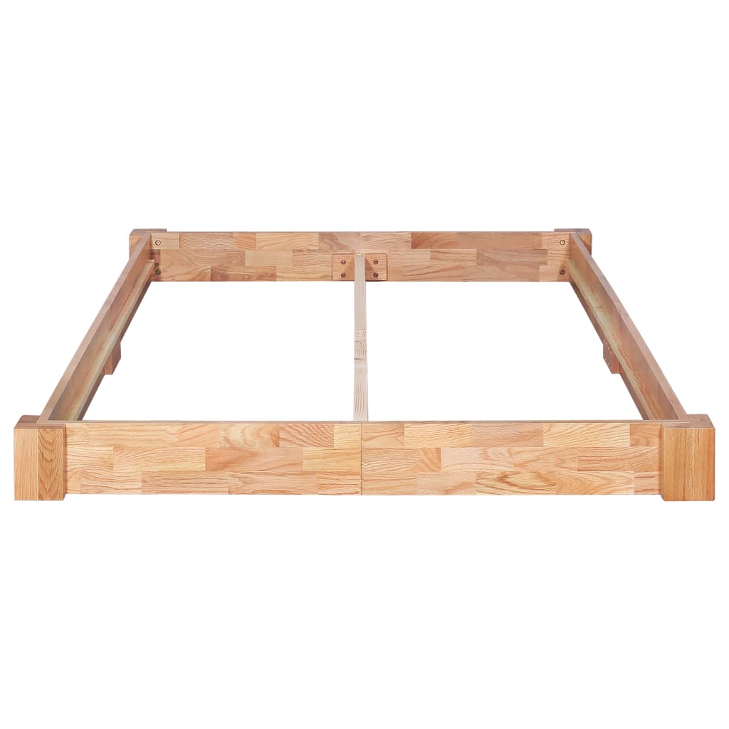 Giroletto senza Materasso in Legno Massello di Rovere 140x200cm