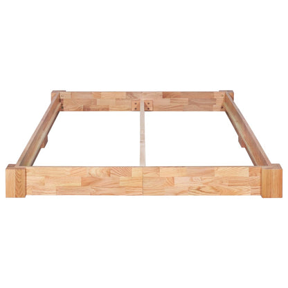 Giroletto senza Materasso in Legno Massello di Rovere 140x200cm