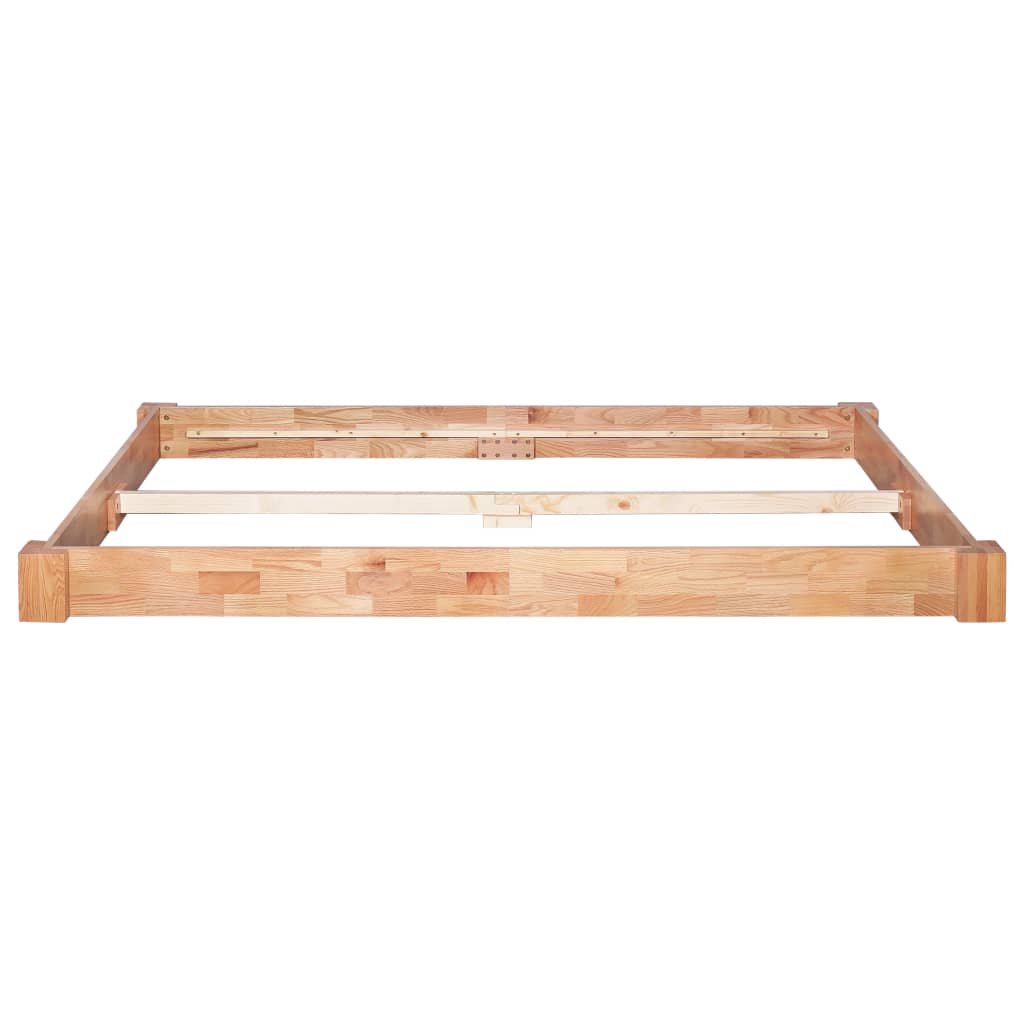 Giroletto senza Materasso in Legno Massello di Rovere 160x200cm