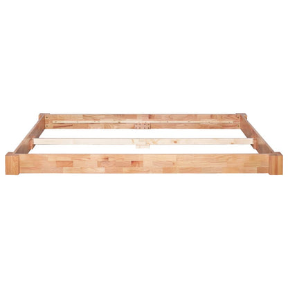 Giroletto senza Materasso in Legno Massello di Rovere 160x200cm