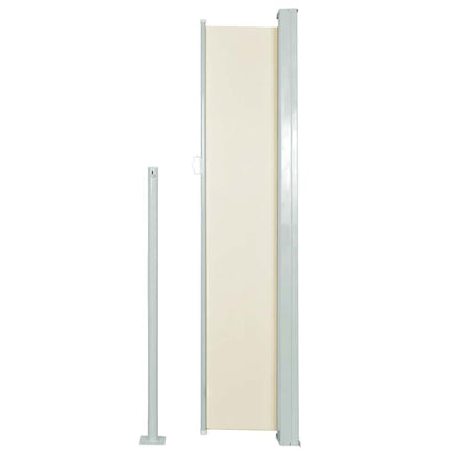 Tenda da Sole Laterale Retrattile 160 x 500 cm Crema