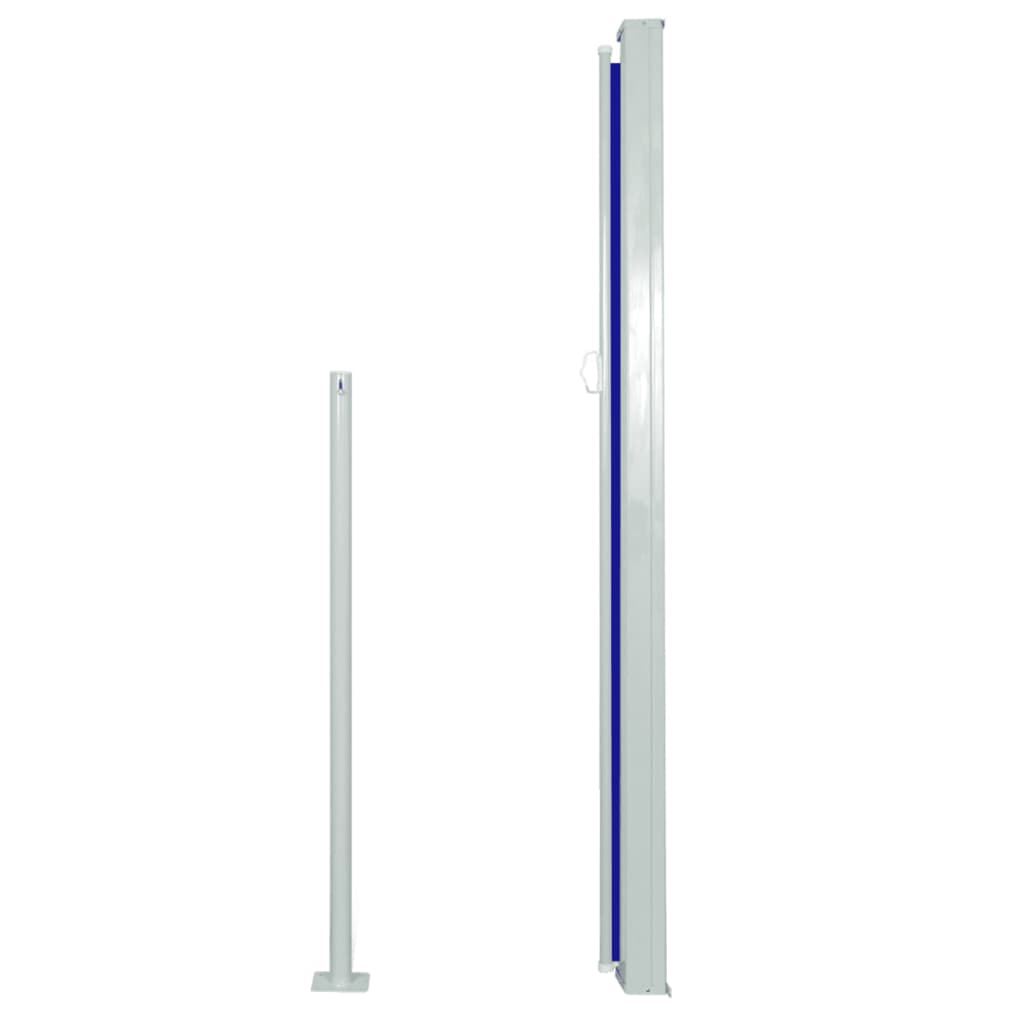 Tenda da Sole Laterale Retrattile 160 x 500 cm Blu