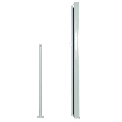 Tenda da Sole Laterale Retrattile 160 x 500 cm Blu