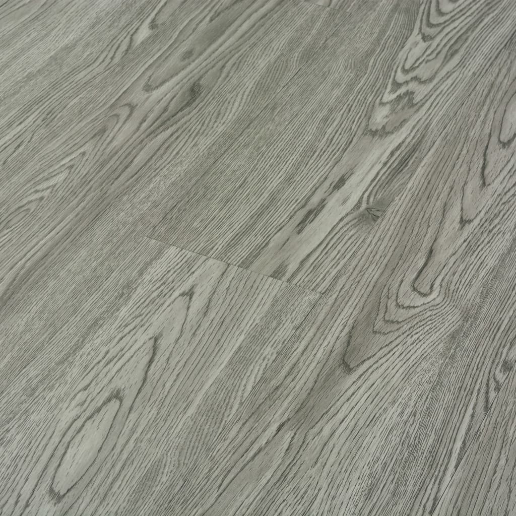 Listoni per Pavimenti Autoadesivi 4,46 m² 3 mm in PVC Grigio