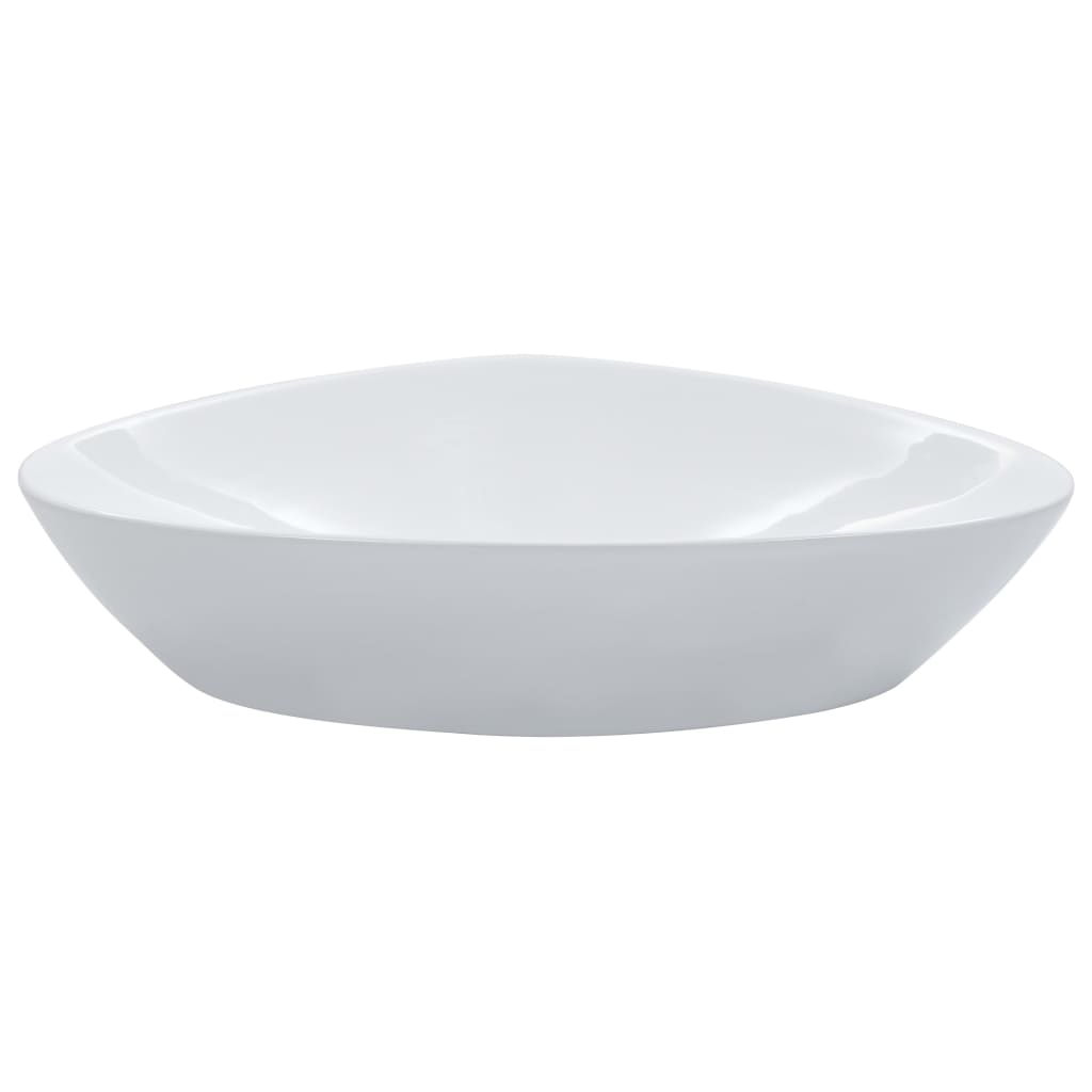 Lavandino 58,5x39x14 cm in Ceramica Bianco