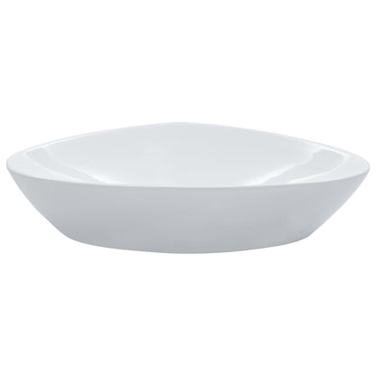 Lavandino 58,5x39x14 cm in Ceramica Bianco