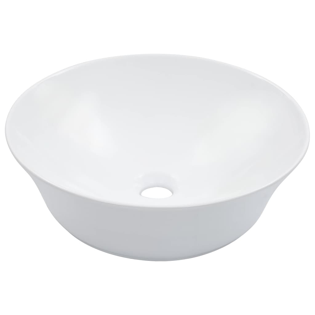 Lavandino 41x12,5 cm in Ceramica Bianco