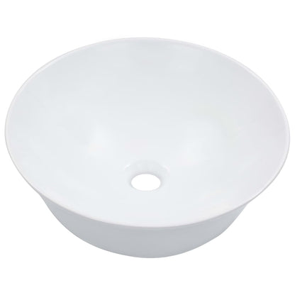 Lavandino 41x12,5 cm in Ceramica Bianco