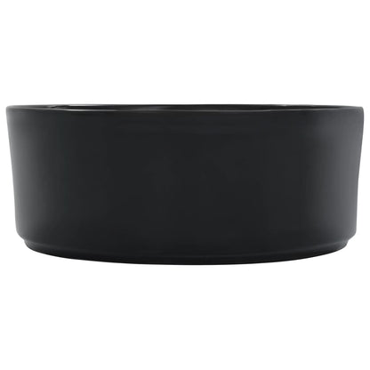 Lavandino 36x14 cm in Ceramica Nero