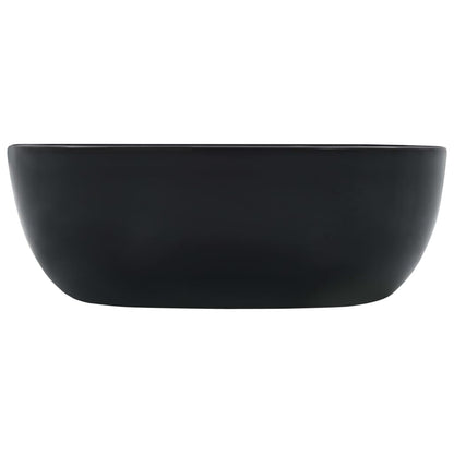 Lavandino 42,5x42,5x14,5 cm in Ceramica Nero