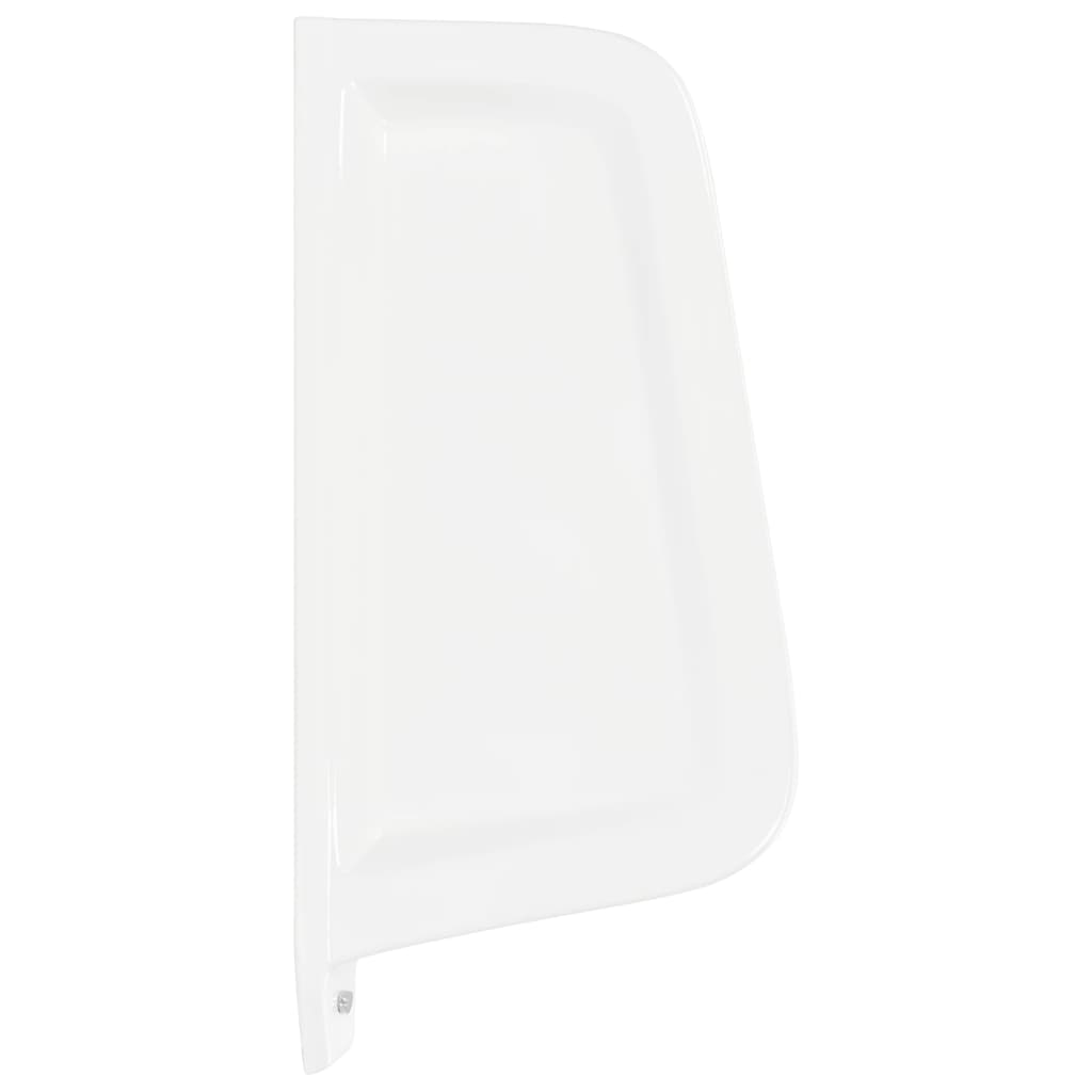 Schermo per Orinatoio per Privacy a Parete in Ceramica Bianco