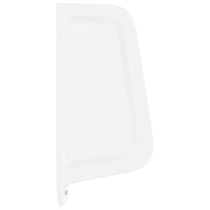Schermo per Orinatoio per Privacy a Parete in Ceramica Bianco