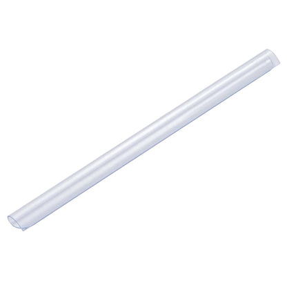 Clip per Strisce Recinzioni 100 pz in PVC Trasparente