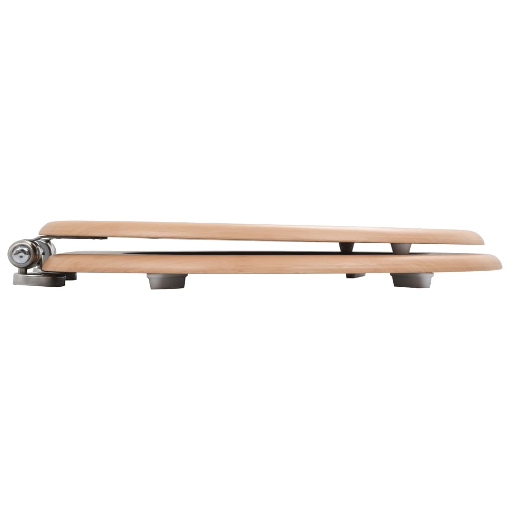 Tavoletta WC Coperchio Chiusura Morbida MDF Design a BambÃ¹