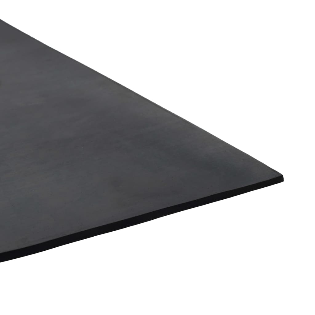 Tappetino Antiscivolo in Gomma 1,2x5 m 3 mm Liscio
