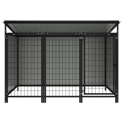 Box per Cani da Esterno 193x133x116 cm