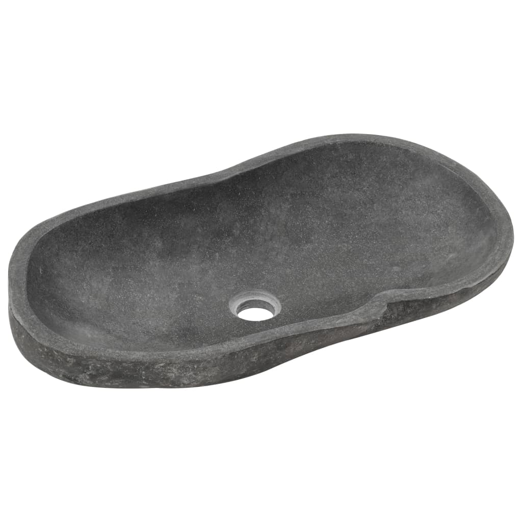 Lavandino Ovale in Pietra di Fiume 60-70 cm