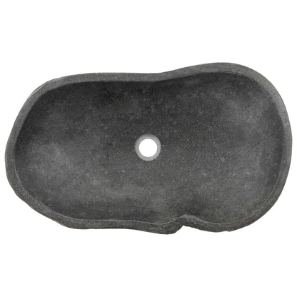 Lavandino Ovale in Pietra di Fiume 60-70 cm