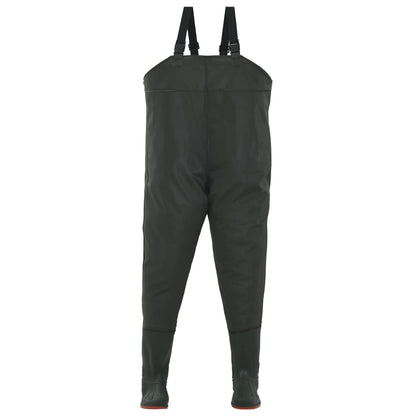 Pantaloni Impermeabili con Stivali Verdi Taglia 39