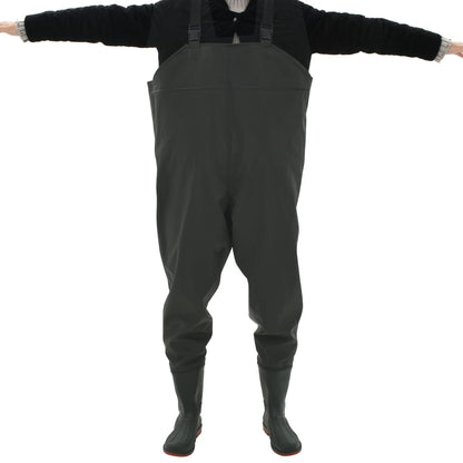 Pantaloni Impermeabili con Stivali Verdi Taglia 39