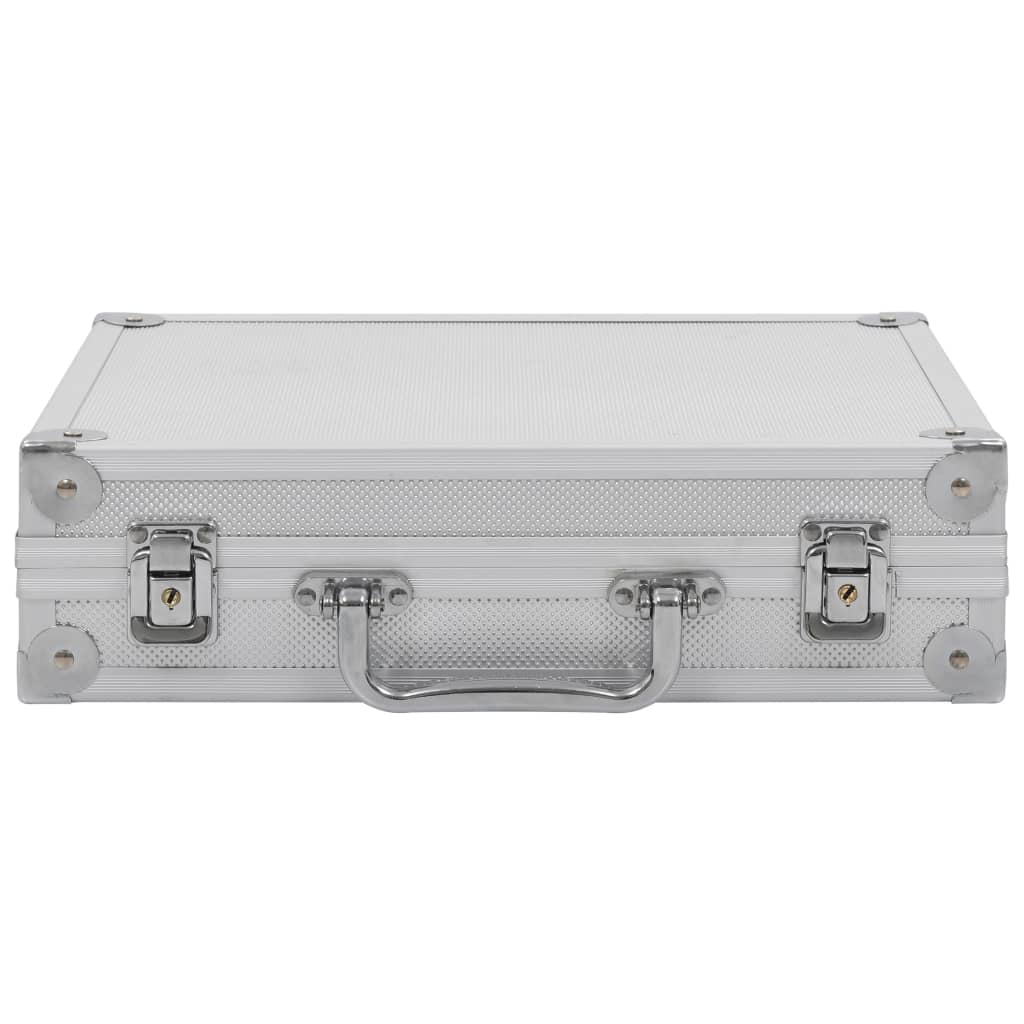 Custodia per Pistola in Alluminio ABS Argento