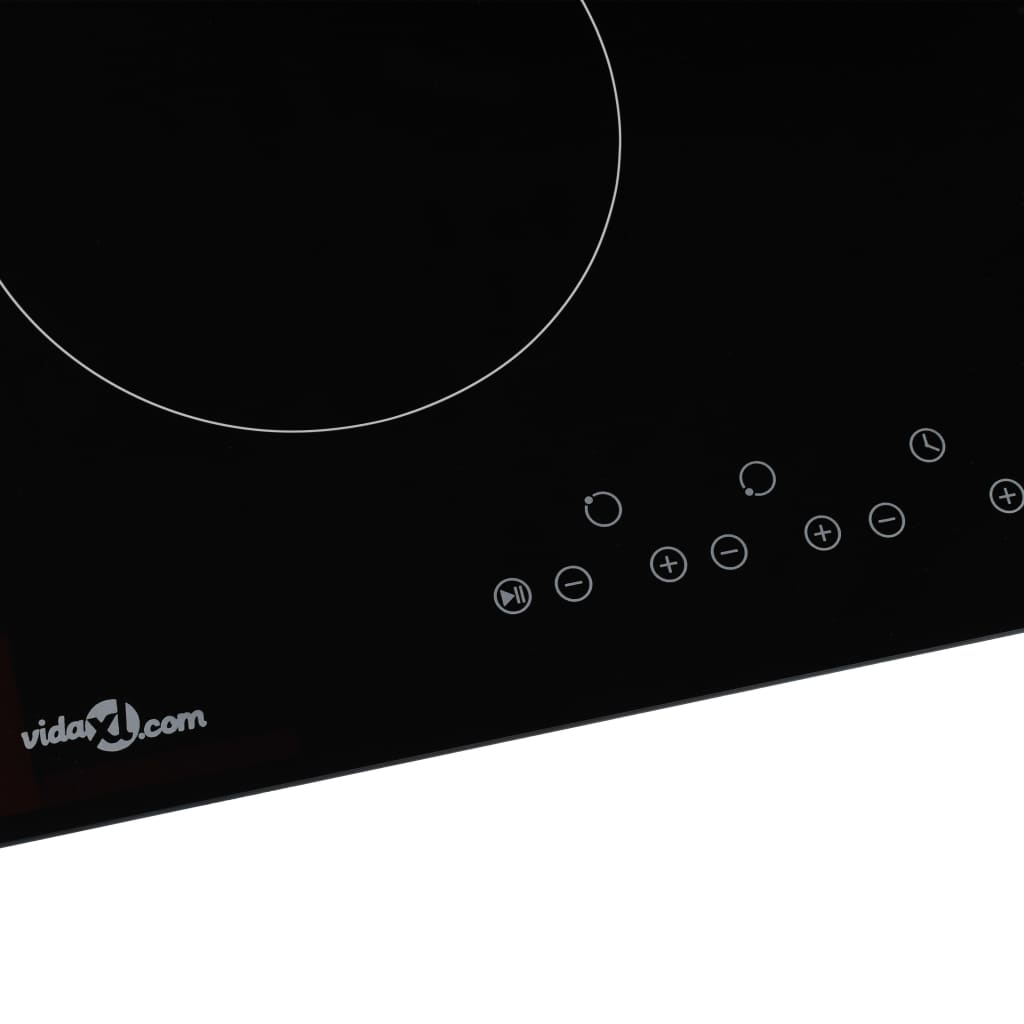 Piano Cottura in Ceramica con 4 Zone e Controlli Touch 6000 W