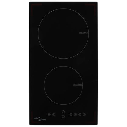 Piano Cottura a Induzione 2 Zone e Controlli Touch Vetro 3500 W