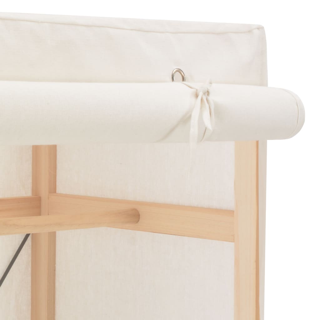 Armadio Bianco 79x40x170 cm in Tessuto