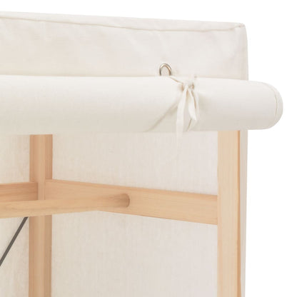 Armadio Bianco 79x40x170 cm in Tessuto