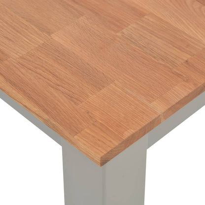 Tavolo da Pranzo 180x90x74 cm in Legno Massello di Rovere
