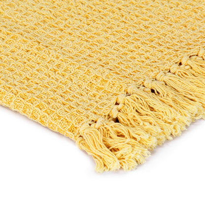 Copriletto in Cotone 125x150 cm Giallo Senape