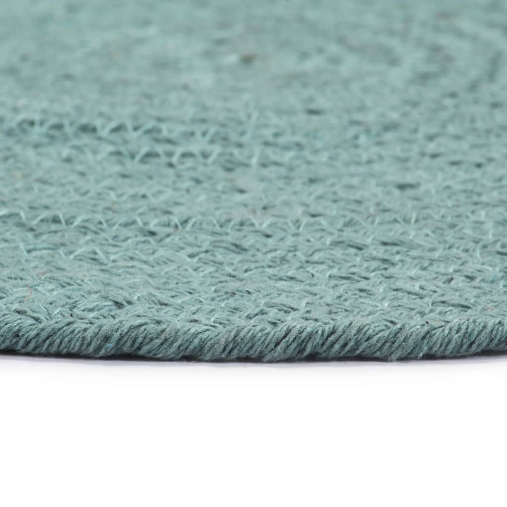 Tovagliette 4 pz Grigio Neutro 38cm Rotonde in Cotone
