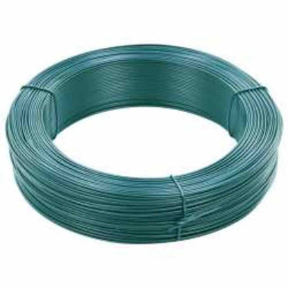 Filo per Recinzioni 250m 2,3/3,8 mm in Acciaio Verde Nerastro