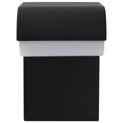 Lampada da Parete da Esterno a LED 9 W Nera Ovale